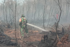 Pemadaman Karhutla di Desa Sumber Hidup OKI Minim Sumber Air