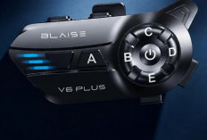Intercom Blaise V6 Bisa Music Sharing ke 6 Rider Sekaligus di Harga Ratusan Ribu Saja