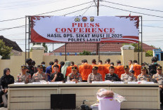 Polres Lahat Sikat 145 Pelaku dalam Ops Sikat II Musi 2025