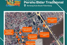 Berikut Kantung Parkir Resmi festival Perahu Bidar Tradisional, Potret dan Laporkan Jika Ada Jukir Liar 