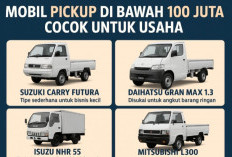 Harga Turun, Inilah Deretan Mobil Pickup di Bawah 100 Juta yang Paling Diburu Pelaku Usaha di 2025