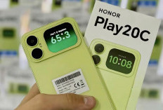 HP Budget dari Honor Play 20C, Meski Murah  Tapi Terkesan Mewah Ikut Trend Dual Screen 