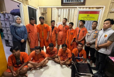 Polda Sumsel Tetapkan 11 Tersangka Kasus Gudang BBM Ilegal di Musi Rawas