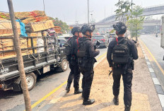 Operasi Sikat Musi 2026: 20 Personel Brimob Intensifkan Patroli di Palembang