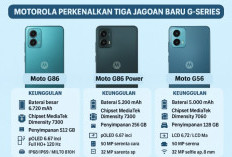 Motorola Perkenalkan Tiga Jagoan Baru G-Series: Moto G86, G86 Power, dan G56, Ini Keunggulannya