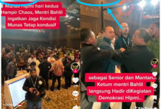 Video Kericuhan Munas HIPMI Kembali Beredar, Menteri Bahlil Menengahi Ternyata Peristiwa Lama Tahun 2022