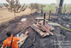 Bocah Berkebutuhan Khusus di Pemulutan Ogan Ilir, Meregang Nyawa Usai Rumahnya Terbakar Hebat