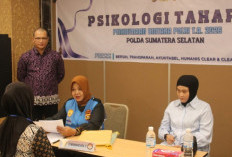 98 Calon Bintara Polri Jalani Tes Psikologi Ketat di Palembang, Polda Sumsel Saring SDM Unggul Berintegritas