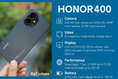Honor 400 Ponsel Terbaik 2025, Bawa Kamera 200 MP dan Teknologi AI Video di Kelas Mid-Range