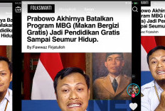 Beredar Kabar Prabowo Batalkan Program MBG Jadi Pendidikan Gratis Seumur Hidup, Ramai Tuai Dukungan Netizen
