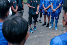 Fokus Tingkatkan Fisik, Sesi Latihan Terakhir Pekan Pertama Pemain Sumsel United Diberi 'Surprise' 