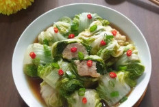 Menu Makan Siang Simpel, Tumis Sawi Putih Enak dan Lezat, Ini Resepnya!