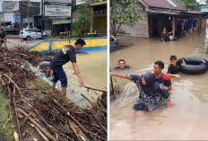 Hari Lebaran 90 Rumah Masih Tenggelam di Kelurahan Bayung Lencir   