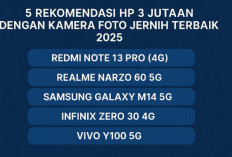 Lima HP 3 Jutaan dengan Kamera Jernih Terbaik 2025, Bikin Foto Seperti Pakai DSLR