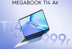 Tecno Megabook T14 Air: Laptop Ultra Ringan dengan Beragam Fitur Berbasis AI Terbaru! Solusi Pintar Tahun Ini