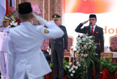 Ratu Dewa Hadiri Malam Pengukuhan Anggota Pasukan Pengibar Bendera Merah Putih Kota Palembang 2026