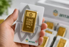 Harga Emas Antam Melemah, Hari Ini Dibanderol Rp2,602 Juta per Gram