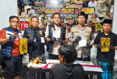 Kurir Sabu 2 Kg Ditangkap Saat Coba Kabur di Megang Sakti Mura