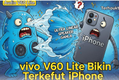 Audio vivo V60 Lite Bikin Terkejut iPhone Berkat Ultra Linear Speaker Ganda