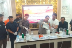Hindari Penyalahgunaan Dampak pada Karir, Satres Narkoba Polrestabes Palembang Blender 1,144 Kg Sabu Jadi Jus 