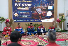 Siap Sambut Pit Stop Part II 2026, Pertamina Patra Niaga Kilang Plaju Gelar Doa Bersama Teguhkan Ikhtiar