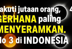 Bikin Dunia Mencekam! 4 Gerhana Paling Menyeramkan, Salah Satunya Terjadi di Tanah Air