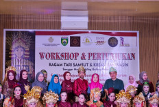 Sanggar Musi Sukses Gelar Pertunjukkan Tari Sambut dan Kreasi Banyuasin, Kepala BPK Wil VI Beri Apresiasi