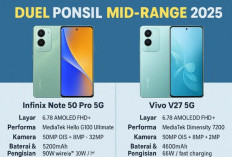 Duel Panas Ponsel Rp3 Jutaan Infinix Note 50 Pro 5G vs Vivo V27 5G, Performa Sama-Sama Menggoda