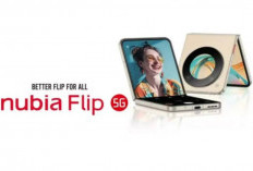 Nubia Flip 5G Mengusung Tampilan Layar Luas dengan Panel OLED Fleksibel 