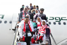 Kloter 11 Debarkasi Palembang Asal Ogan Ilir Tiba di Tanah Air, Seorang Jemaah Haji Masih Dirawat di Makkah