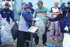 Peringatan Hari Bumi, Pusri Gelar Edukasi Pilah Sampah & Aksi Bersih Kampung Sehati Perdana Di Kelurahan 1Ilir