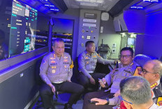 Polda Sumsel Kerahkan Mobile Command Center di Betung, Pantau Mudik Real-Time