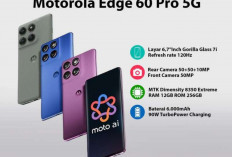 Si Raja Multitasking! Motorola Edge 60 Pro Resmi Hadir dengan RAM Jumbo, Siap Tempur Tanpa Hambatan.