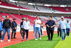 Jelang FIFA ASEAN Cup 2026, Kesiapan Stadion Sudah 86 Persen, Ketau PSSI Erick Thohir Cek Stadion GBK
