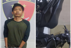 Gadaikan Motor Teman Seharga Rp 10 Juta, Pria di Ogan Ilir Kini Diamankan Unit Reskrim Polsek Tanjung Raja