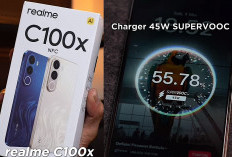 HP Baterai Besar & Durabilitas Tinggi, Realme C100x Kuat Dilindas Sepeda Motor