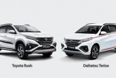 Daihatsu Terios vs Toyota Rush: Bedanya Apa Saja? MIliki Mesin 1.5L Dual VVT-i &Eksterior Besar yang Menarik