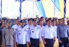 Harapan Baru Bagi Warga Lalan, Bupati Toha dan Wabup Rohman Resmikan Revitalisasi Jembatan P6 Sungai Lalan