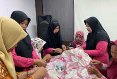 Jumputan Sumatera Selatan Dilestarikan, CSR PT TeL Dorong Desa Jadi Kampung Kerajinan