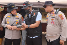 Pantau dari Udara, Kapolres Ogan Ilir Perketat Deteksi Dini Karhutla di Sungai Rambutan dan Pegayut