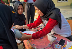 Mahasiswa PBL FKM Unsri Laksanakan Program SEHATI di Kota Daro II Ogan Ilir