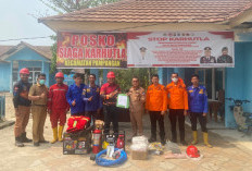 Perkuat Pencegahan Karhutla di Pampangan, PT Kelantan Sakti Berikan Bantuan Peralatan Pemadam ke Kecamatan
