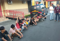 Polrestabes Palembang Amankan Belasan Preman dan Pelaku Pungli di Kawasan Monpera dan Bundaran Air Mancur