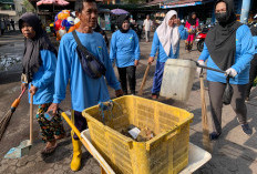 Hari Lingkungan Hidup Sedunia, Kabupaten OKI Bersih-bersih Pasar dari Sampah Plastik