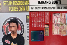Peredaran Sabu Senilai Rp 3,4 Juta di Indralaya Utara, Berhasil Digagalkan Satres Narkoba Polres Ogan Ilir