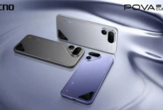 Tecno Pova Curve 2 5G Usung Kombinasi Kapasitas Baterai Besar 8.000 mAh Dibalut Teknologi Pengisian Cepat 