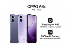 Oppo A6X: Ponsel Gaming dan Multitasking, Baterai Besar 6500 mAh Jadi Andalan