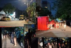 Pagi Ini Lapak Pedagang Disamping Mall Palembang Square Dibongkar, Netizen Harap Parkiran Juga Ditertibkan
