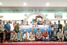 Salat Subuh Bersama Jemaah Masjid Miftahul Jannah Sukajaya, Dirbinmas Polda Sumsel Sampaikan Pesan Kamtibmas