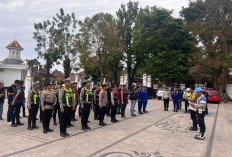 Personel Polres OKI Siap Amankan Giat Cakat Stempel di Sungai Komering Tradisi Tahunan